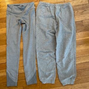 Kids Gray Casual Joggers/Leggings